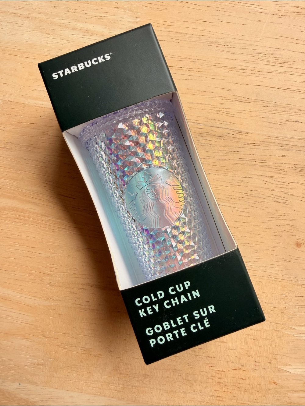 Starbucks Unicorn Studded Cold Cup Keychain